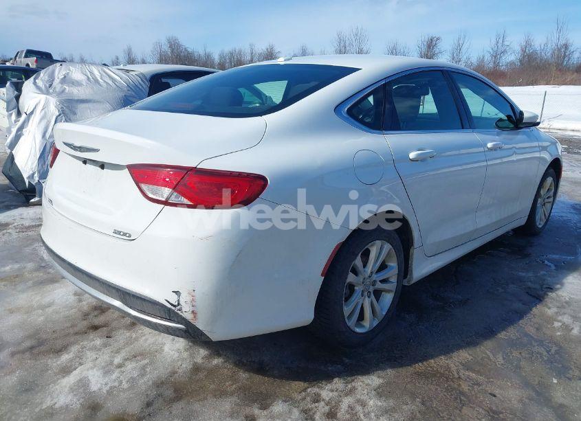 Photo 4 of 2015 Chrysler 200 LIMITED (VIN 1C3CCCAB0FN504750)