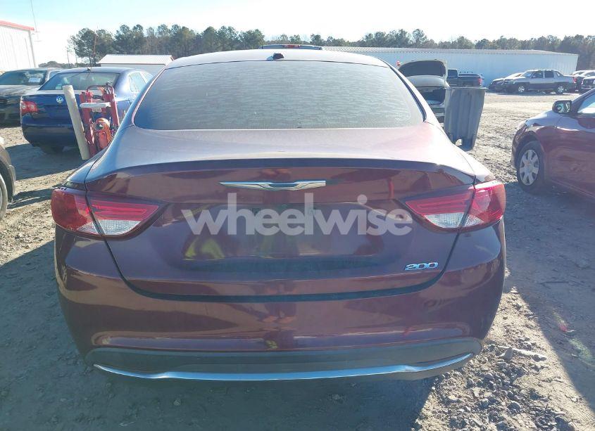 Photo 17 of 2015 Chrysler 200 LIMITED (VIN 1C3CCCAB0FN531642)