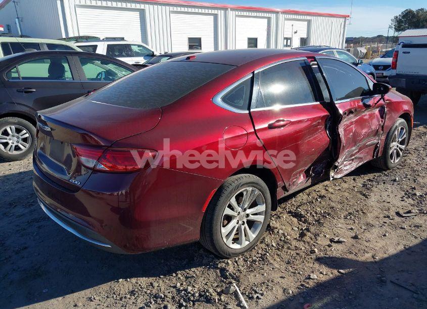 Photo 4 of 2015 Chrysler 200 LIMITED (VIN 1C3CCCAB0FN531642)