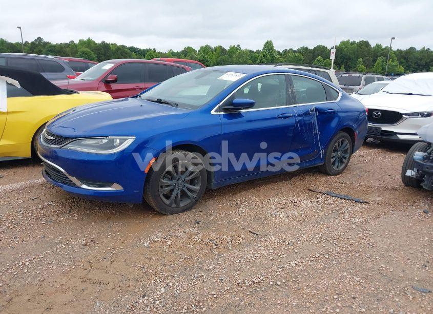 Photo 2 of 2015 Chrysler 200 LIMITED (VIN 1C3CCCAB0FN559120)