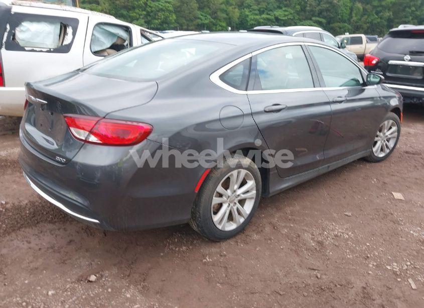 Photo 4 of 2015 Chrysler 200 LIMITED (VIN 1C3CCCAB0FN563085)