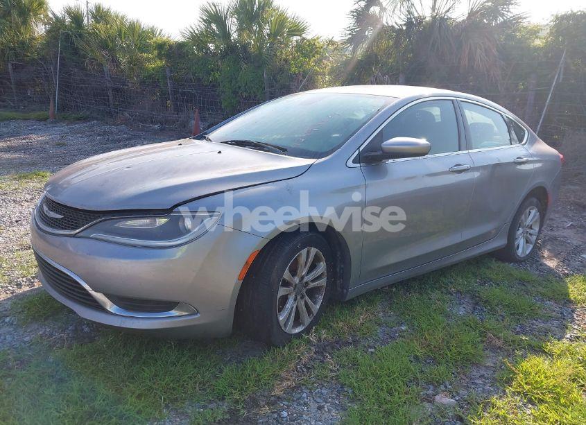Photo 2 of 2015 Chrysler 200 LIMITED (VIN 1C3CCCAB0FN583630)
