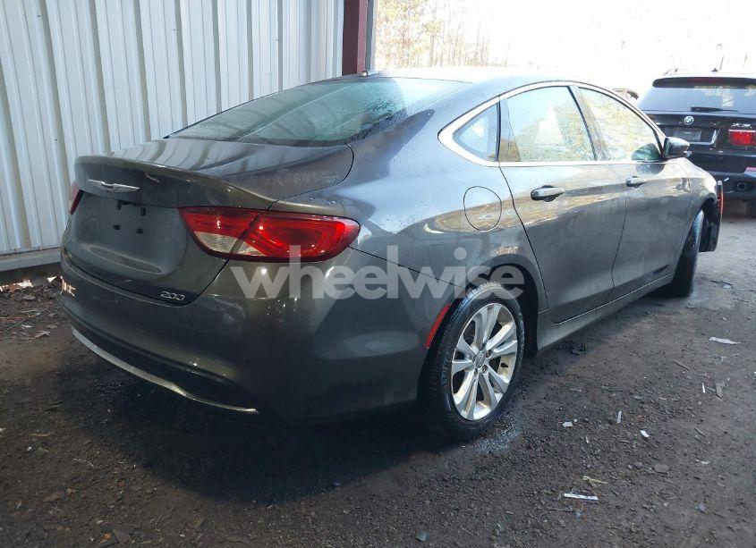 Photo 4 of 2015 Chrysler 200 LIMITED (VIN 1C3CCCAB0FN602239)