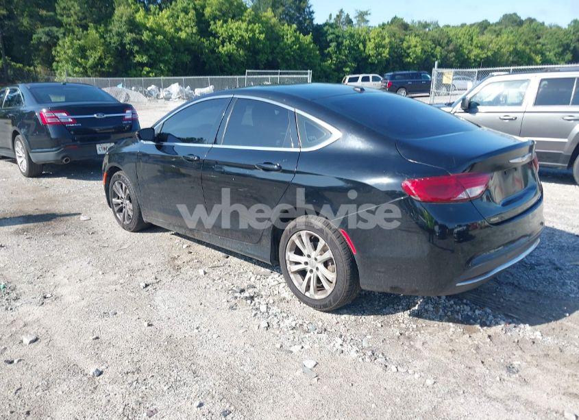 Photo 3 of 2015 Chrysler 200 LIMITED (VIN 1C3CCCAB0FN608221)