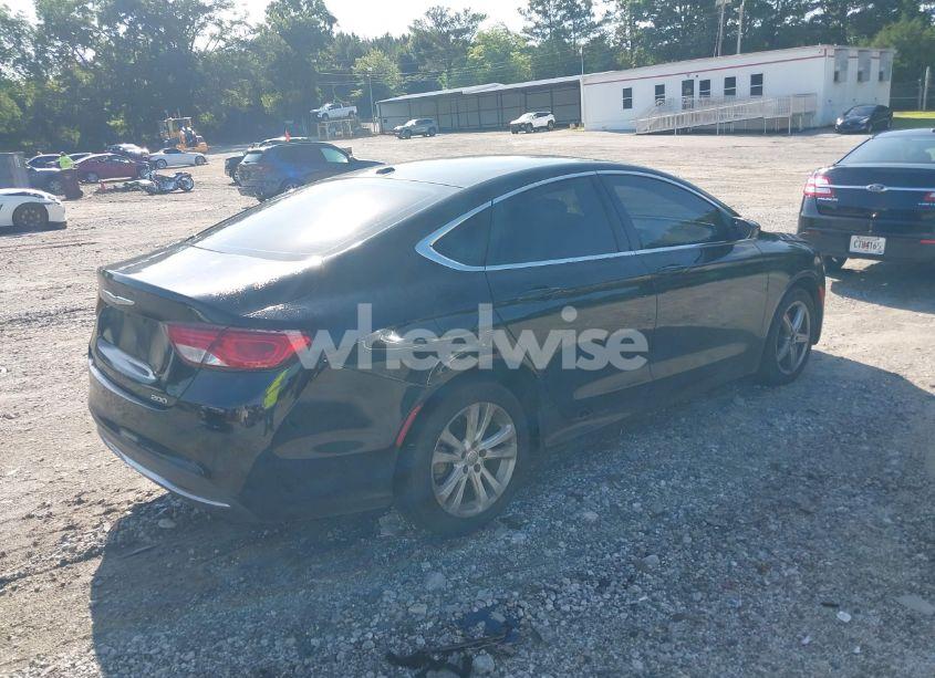 Photo 4 of 2015 Chrysler 200 LIMITED (VIN 1C3CCCAB0FN608221)