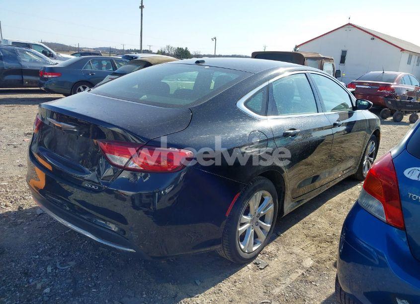 Photo 4 of 2015 Chrysler 200 LIMITED (VIN 1C3CCCAB0FN661033)