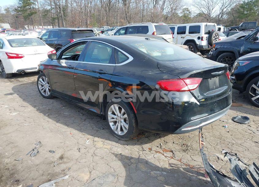 Photo 3 of 2015 Chrysler 200 LIMITED (VIN 1C3CCCAB0FN670248)