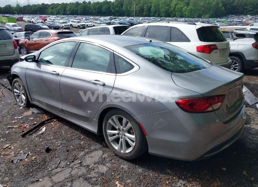 Photo 3 of 2015 Chrysler 200 LIMITED (VIN 1C3CCCAB0FN701949)