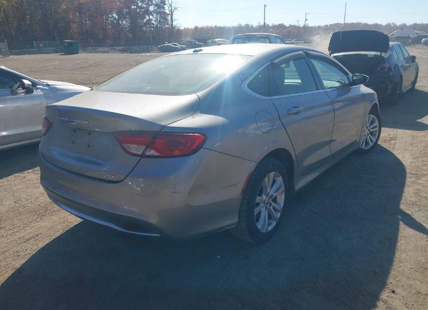 Photo 4 of 2015 Chrysler 200 LIMITED (VIN 1C3CCCAB0FN702826)
