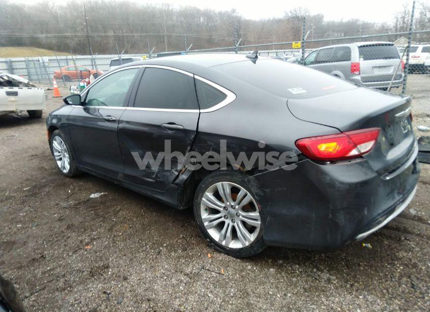 Photo 3 of 2015 Chrysler 200 LIMITED (VIN 1C3CCCAB0FN738371)