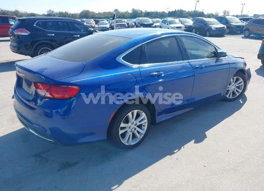 Photo 4 of 2015 Chrysler 200 LIMITED (VIN 1C3CCCAB0FN748530)