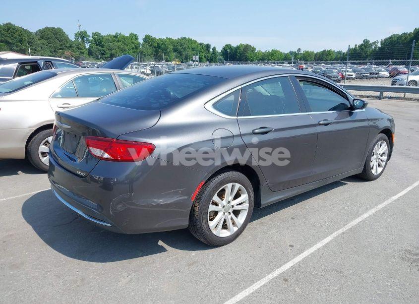 Photo 4 of 2016 Chrysler 200 LIMITED (VIN 1C3CCCAB0GN122106)