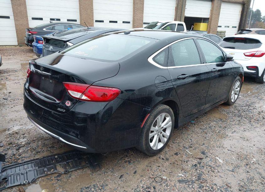 Photo 4 of 2016 Chrysler 200 LIMITED (VIN 1C3CCCAB0GN132196)