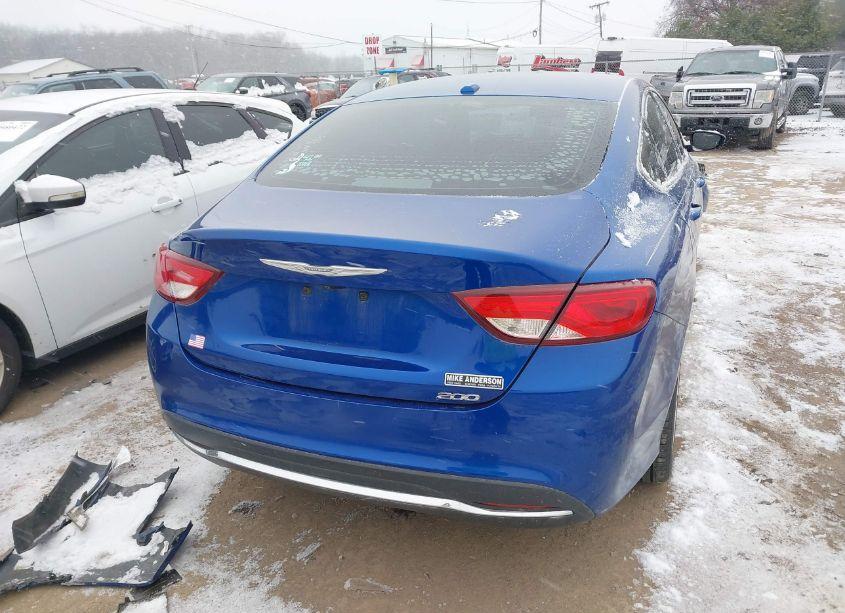 Photo 4 of 2015 Chrysler 200 LIMITED (VIN 1C3CCCAB1FN532962)