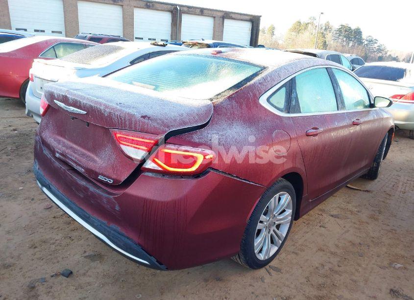 Photo 4 of 2015 Chrysler 200 LIMITED (VIN 1C3CCCAB1FN532993)