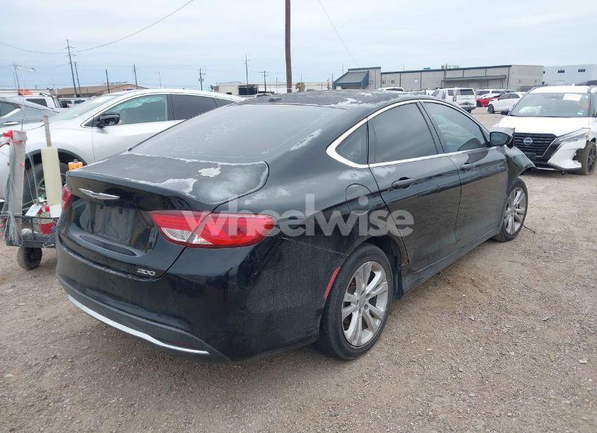 Photo 4 of 2015 Chrysler 200 LIMITED (VIN 1C3CCCAB1FN563712)
