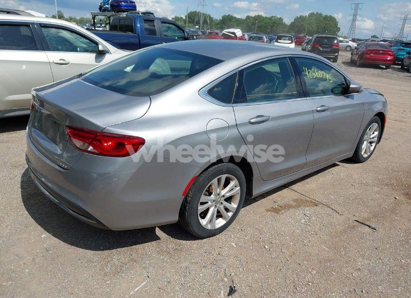 Photo 4 of 2015 Chrysler 200 LIMITED (VIN 1C3CCCAB1FN593471)