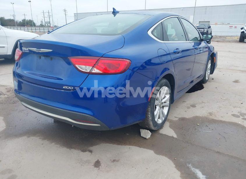 Photo 4 of 2015 Chrysler 200 LIMITED (VIN 1C3CCCAB1FN710093)