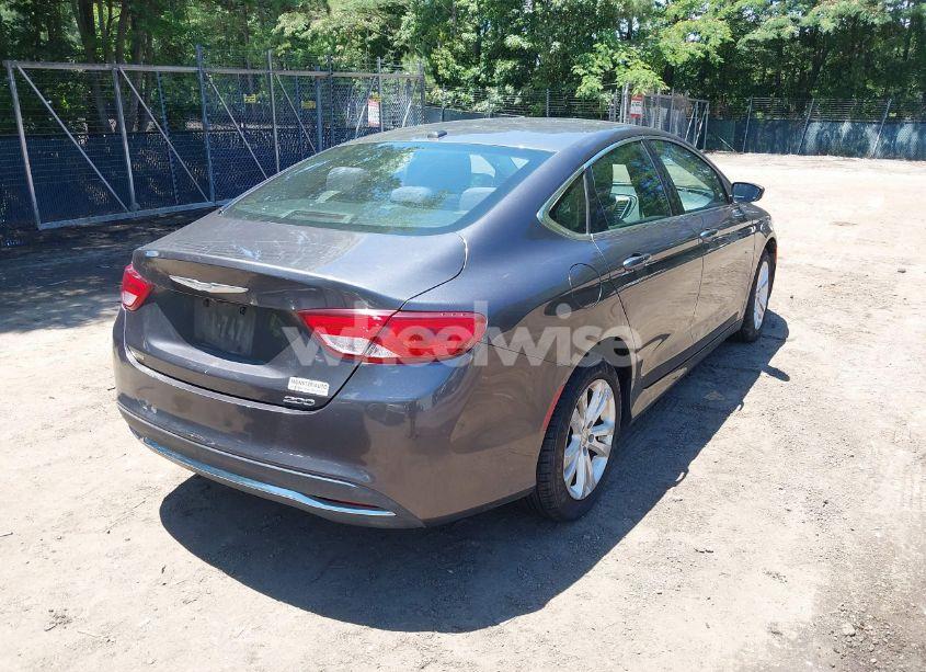 Photo 4 of 2015 Chrysler 200 LIMITED (VIN 1C3CCCAB1FN724656)