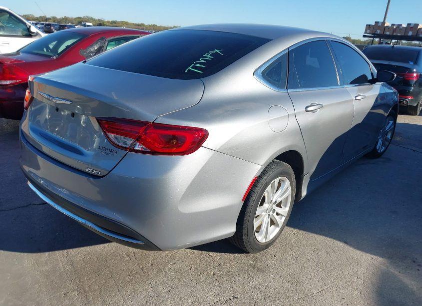 Photo 4 of 2015 Chrysler 200 LIMITED (VIN 1C3CCCAB1FN741425)