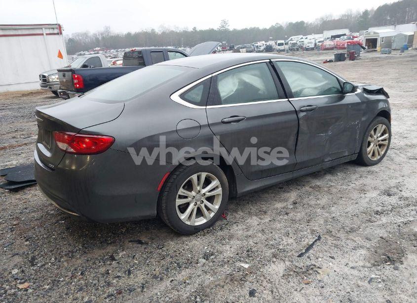 Photo 4 of 2015 Chrysler 200 LIMITED (VIN 1C3CCCAB1FN753459)