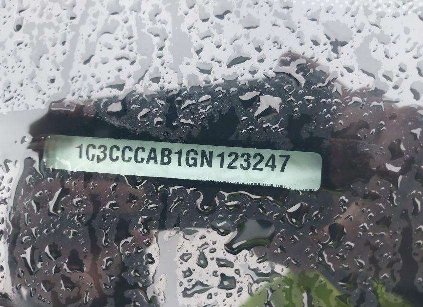 Photo 9 of 2016 Chrysler 200 LIMITED (VIN 1C3CCCAB1GN123247)