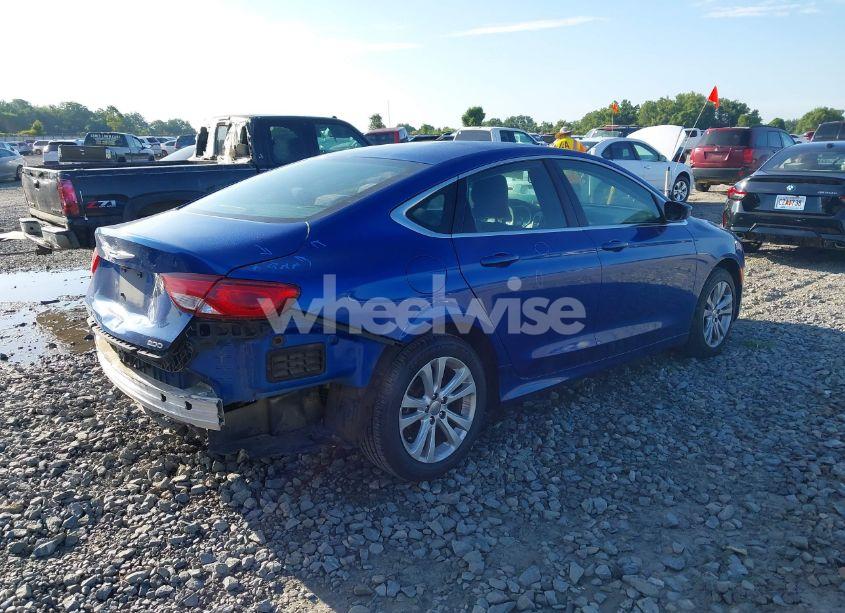 Photo 4 of 2016 Chrysler 200 LIMITED (VIN 1C3CCCAB1GN133423)