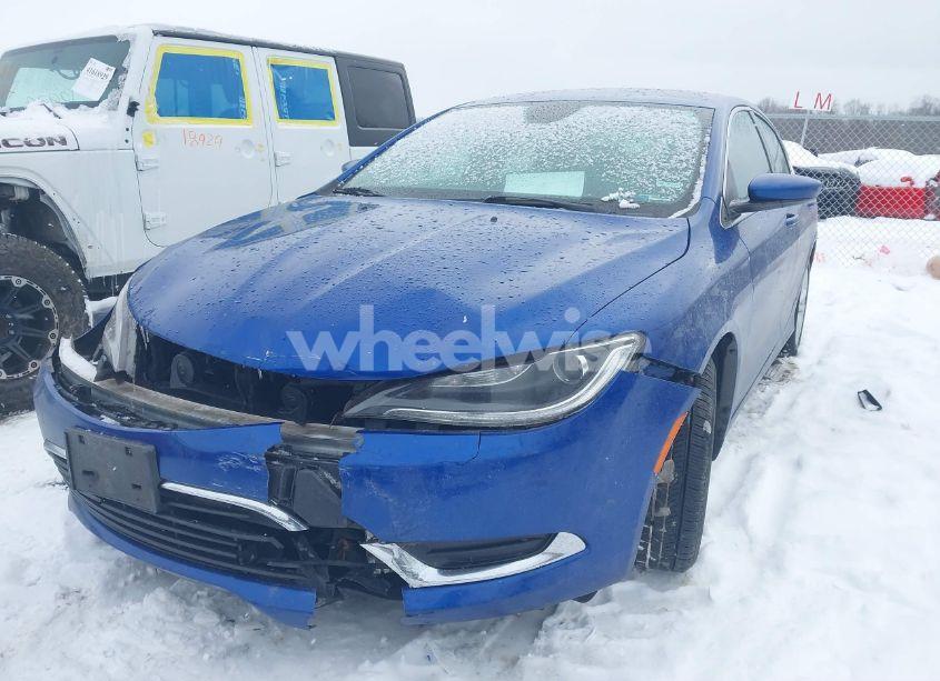 Photo 2 of 2016 Chrysler 200 LIMITED PLATINUM (VIN 1C3CCCAB1GN190351)