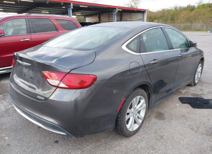 Photo 4 of 2015 Chrysler 200 LIMITED (VIN 1C3CCCAB2FN527348)