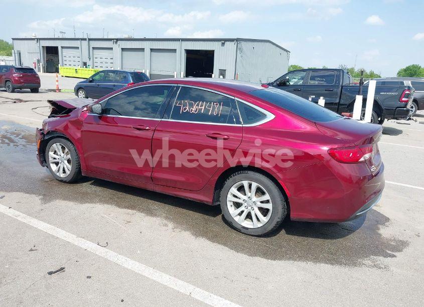 Photo 3 of 2015 Chrysler 200 LIMITED (VIN 1C3CCCAB2FN536017)