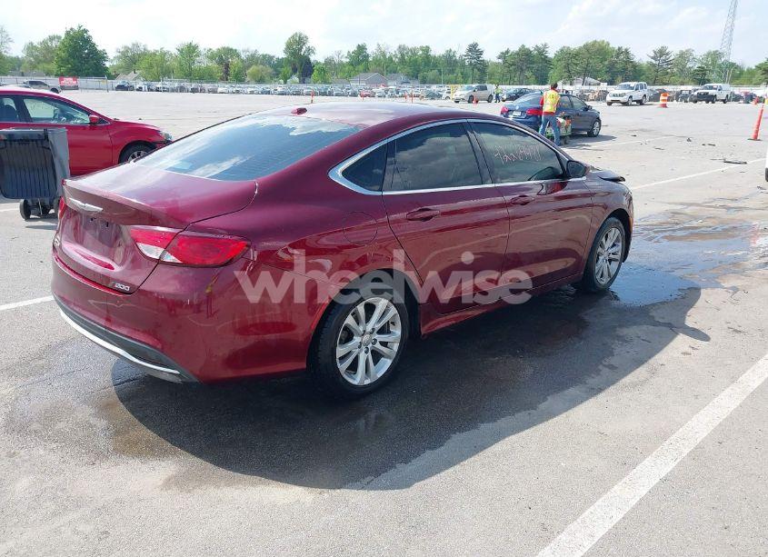Photo 4 of 2015 Chrysler 200 LIMITED (VIN 1C3CCCAB2FN536017)