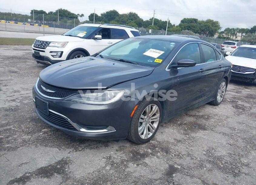 Photo 2 of 2015 Chrysler 200 LIMITED (VIN 1C3CCCAB2FN567798)