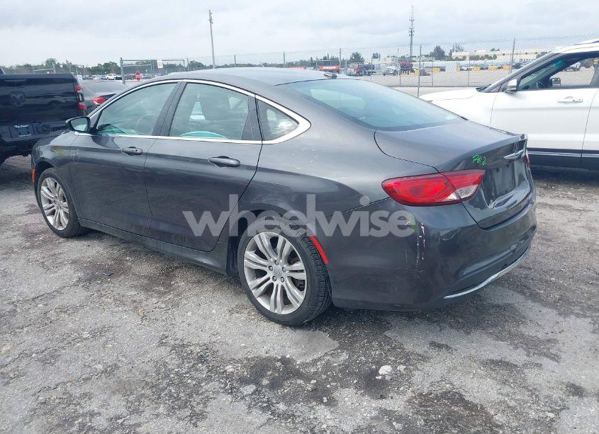 Photo 3 of 2015 Chrysler 200 LIMITED (VIN 1C3CCCAB2FN567798)
