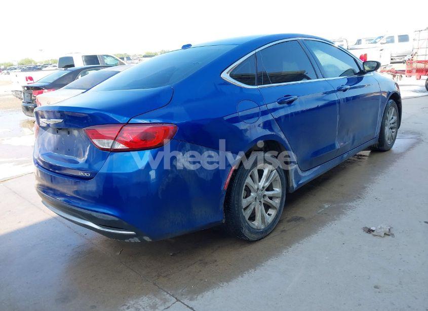 Photo 4 of 2015 Chrysler 200 LIMITED (VIN 1C3CCCAB2FN648025)