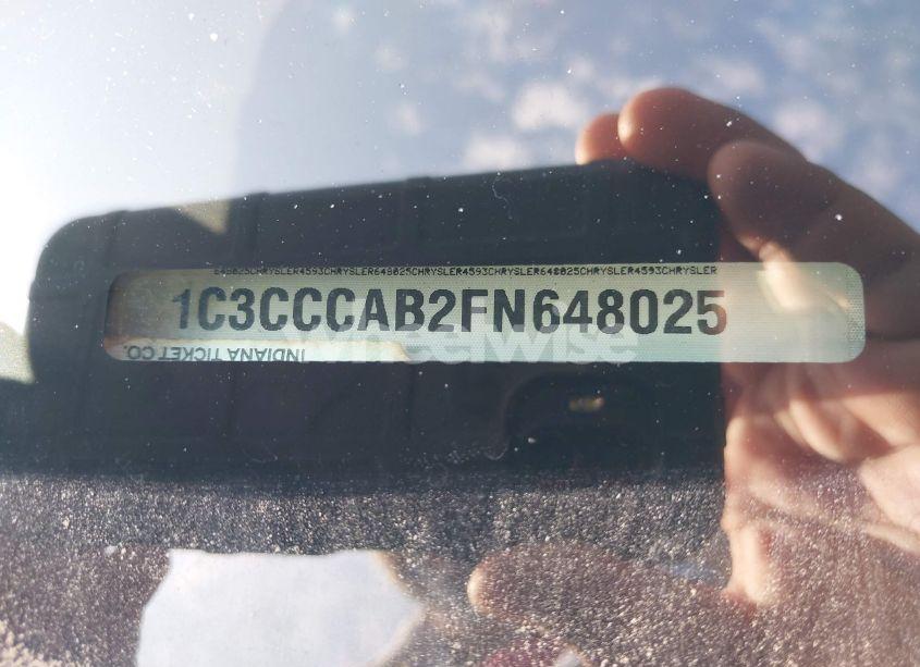 Photo 9 of 2015 Chrysler 200 LIMITED (VIN 1C3CCCAB2FN648025)