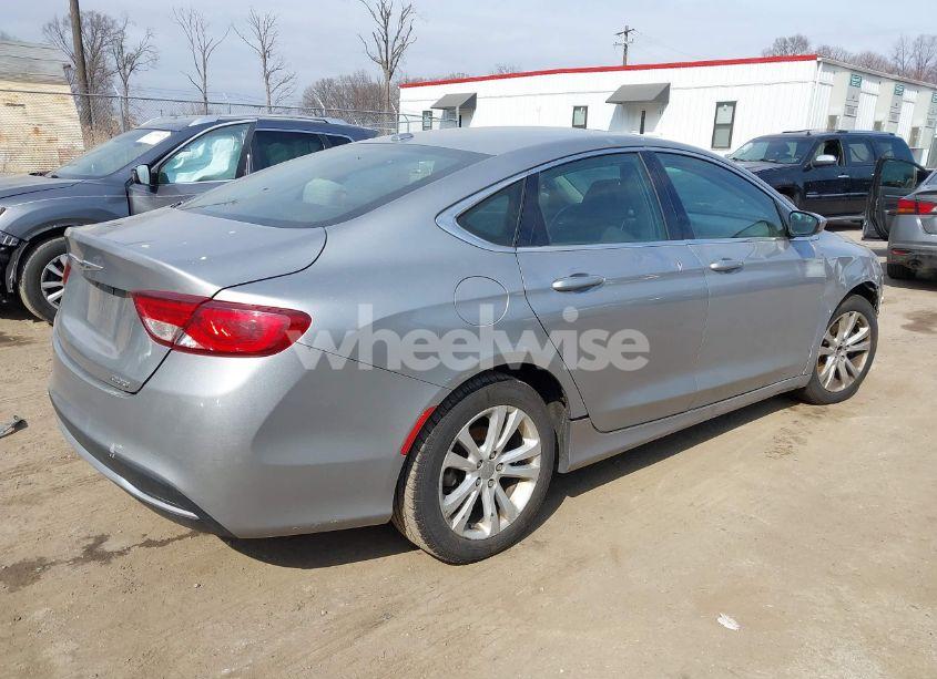 Photo 4 of 2015 Chrysler 200 LIMITED (VIN 1C3CCCAB2FN674320)