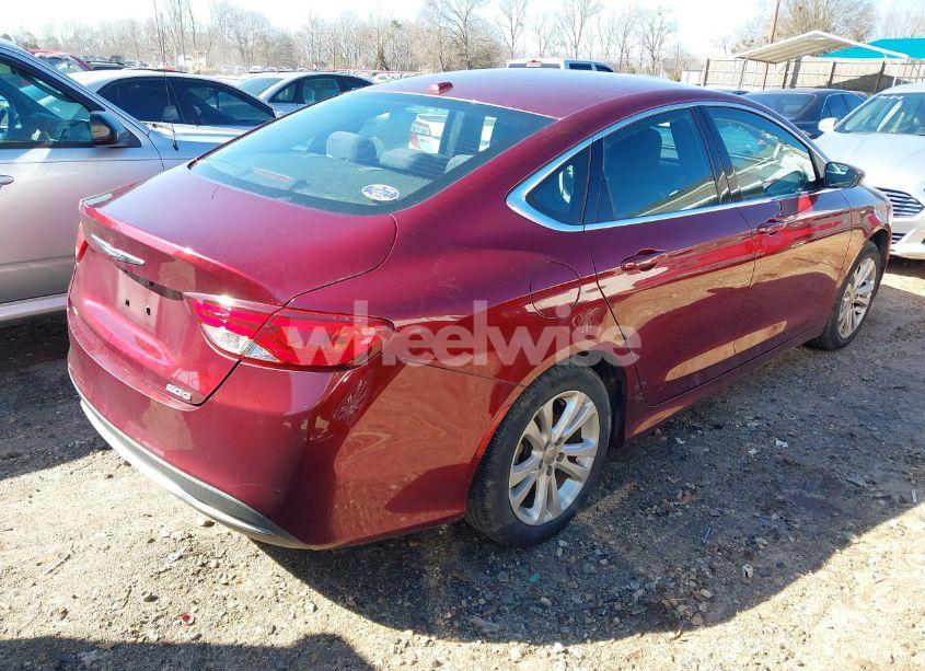 Photo 4 of 2015 Chrysler 200 LIMITED (VIN 1C3CCCAB2FN675340)
