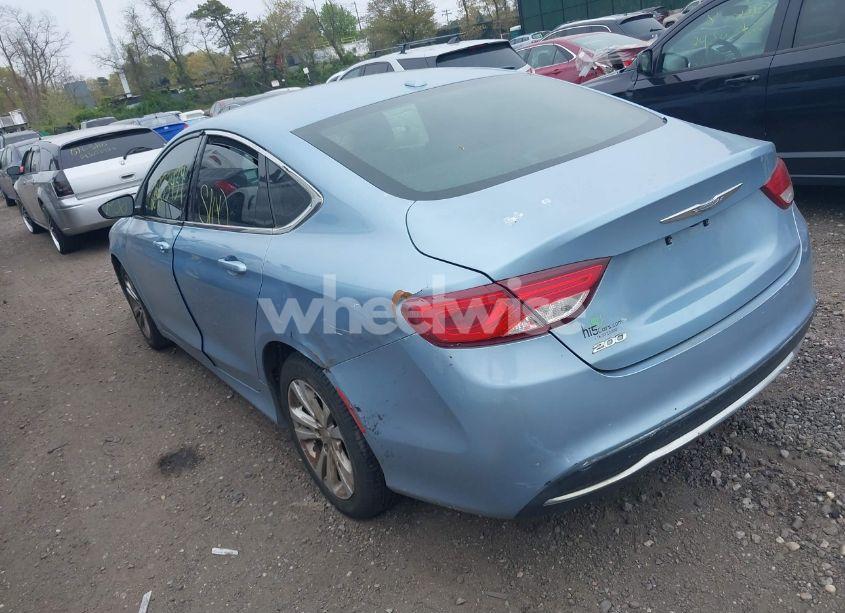 Photo 3 of 2015 Chrysler 200 LIMITED (VIN 1C3CCCAB2FN685219)