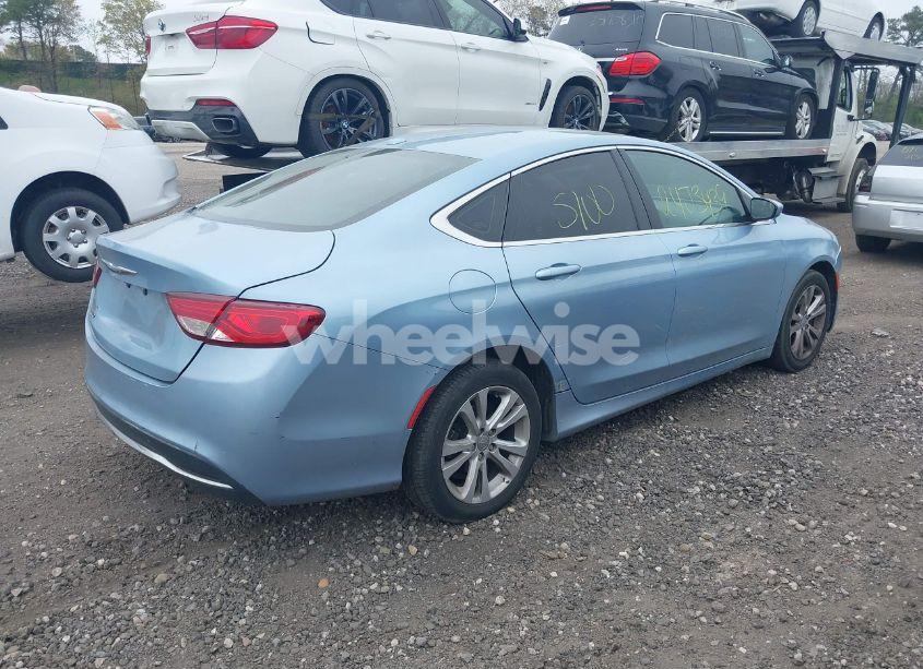 Photo 4 of 2015 Chrysler 200 LIMITED (VIN 1C3CCCAB2FN685219)