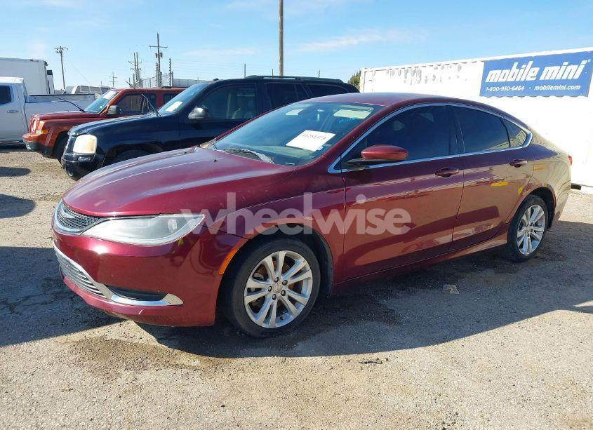 Photo 2 of 2015 Chrysler 200 LIMITED (VIN 1C3CCCAB2FN687777)