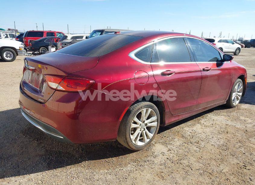 Photo 4 of 2015 Chrysler 200 LIMITED (VIN 1C3CCCAB2FN687777)
