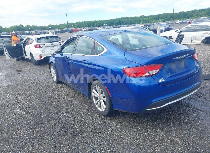 Photo 3 of 2015 Chrysler 200 LIMITED (VIN 1C3CCCAB2FN709437)