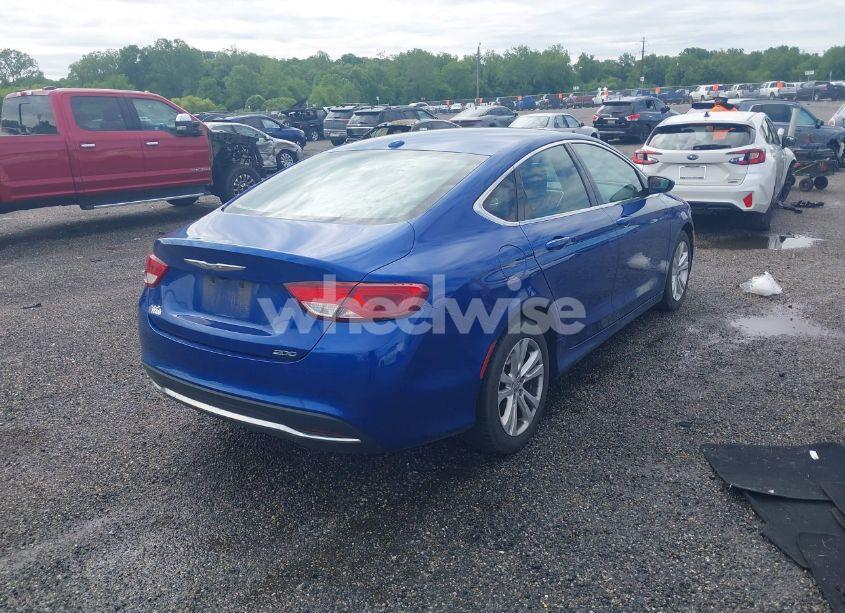 Photo 4 of 2015 Chrysler 200 LIMITED (VIN 1C3CCCAB2FN709437)