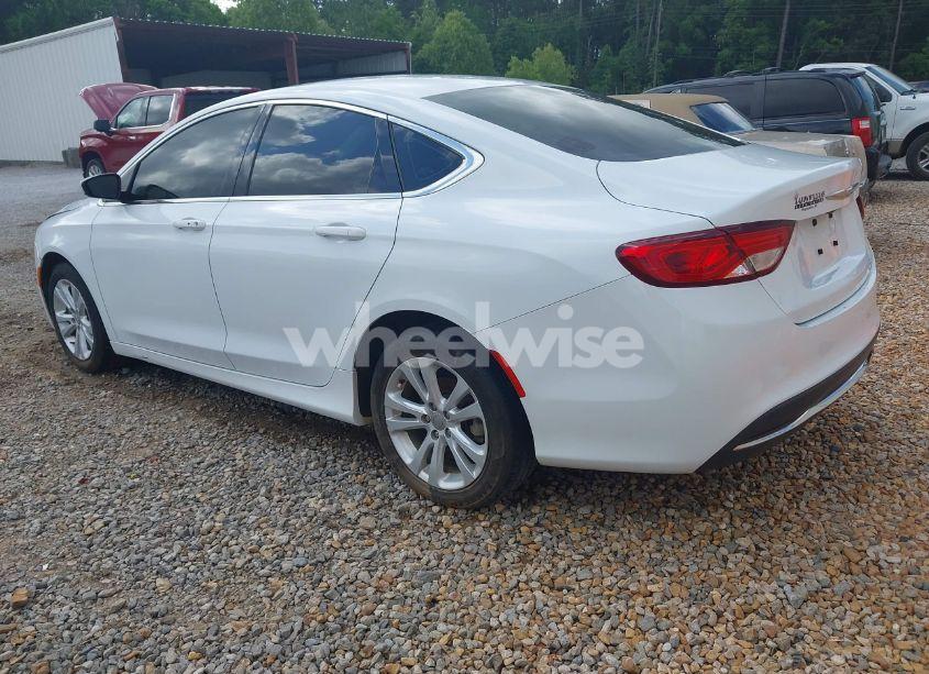 Photo 3 of 2016 Chrysler 200 LIMITED (VIN 1C3CCCAB2GN132880)