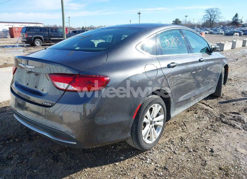 Photo 4 of 2016 Chrysler 200 LIMITED (VIN 1C3CCCAB2GN171937)