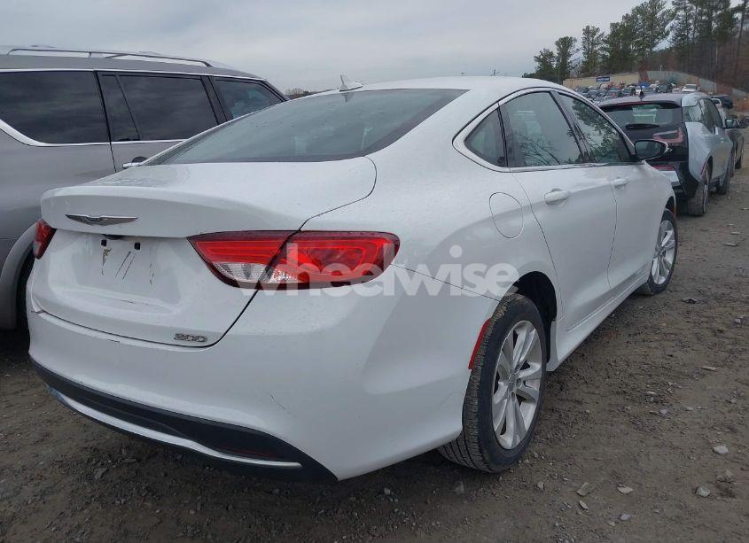 Photo 4 of 2016 Chrysler 200 LIMITED PLATINUM (VIN 1C3CCCAB2GN172098)