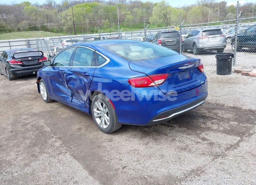 Photo 3 of 2016 Chrysler 200 LIMITED (VIN 1C3CCCAB2GN189998)