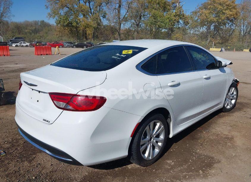 Photo 4 of 2015 Chrysler 200 LIMITED (VIN 1C3CCCAB3FN560794)