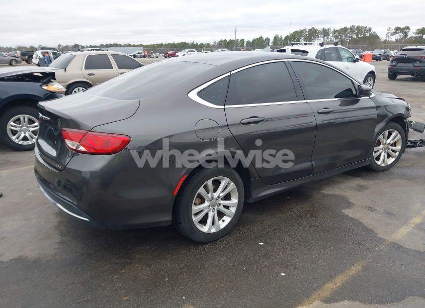 Photo 4 of 2015 Chrysler 200 LIMITED (VIN 1C3CCCAB3FN563260)