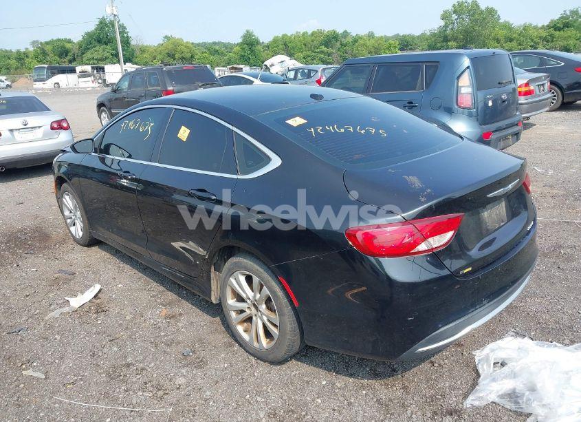 Photo 3 of 2015 Chrysler 200 LIMITED (VIN 1C3CCCAB3FN616992)